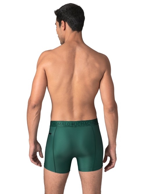 Muchachomalo Solid  green swim boxer