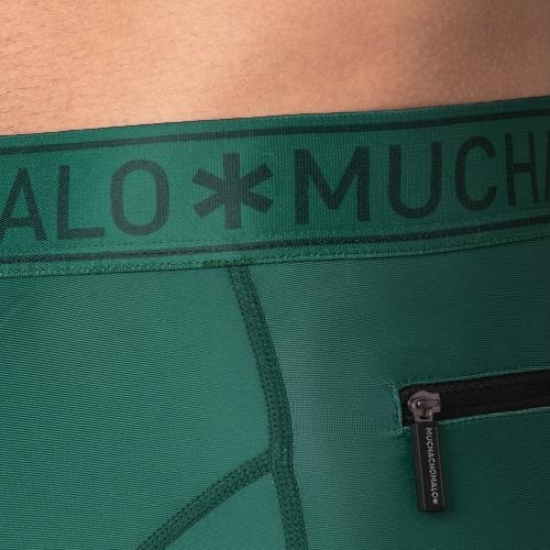 Muchachomalo Solid  green swim boxer