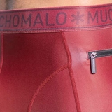Muchachomalo Solid  red swim boxer
