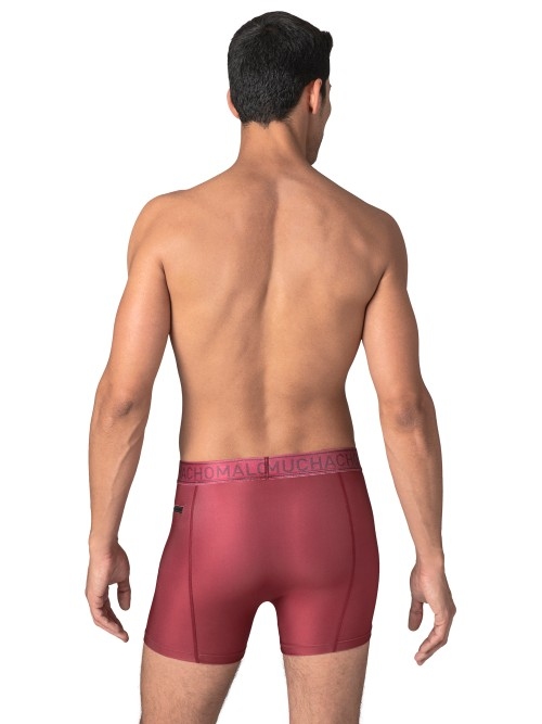 Muchachomalo Solid  red swim boxer