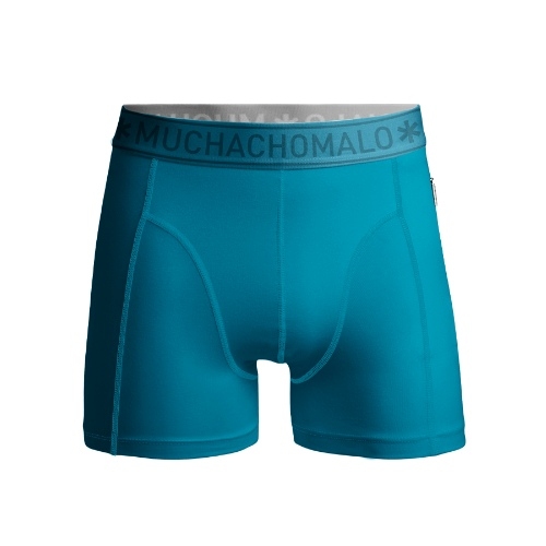 Muchachomalo Solid  blue swim boxer
