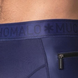 Muchachomalo Solid  navy blue swim boxer