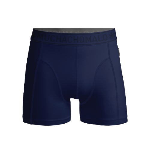 Muchachomalo Solid  navy blue swim boxer