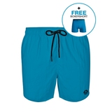 Muchachomalo Solid  neon blue swimshort