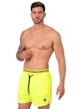 Muchachomalo Solid  neon yellow swimshort