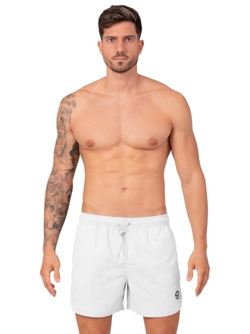 Muchachomalo Solid  white swimshort