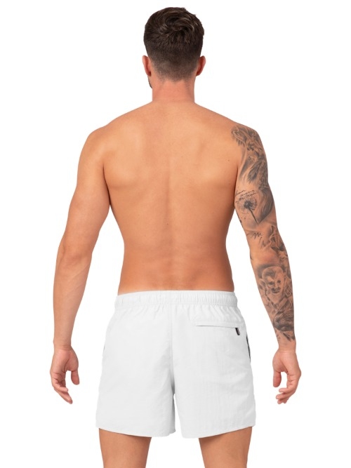 Muchachomalo Solid  white swimshort
