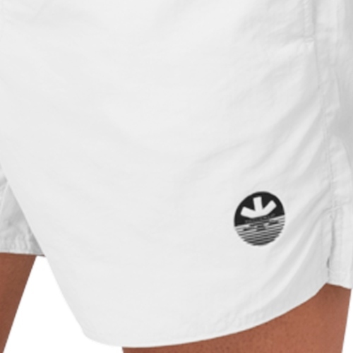 Muchachomalo Solid  white swimshort