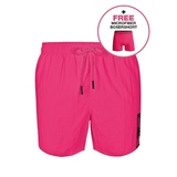 Muchachomalo Solid  neon pink swimshort