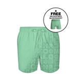 Muchachomalo Water React green swimshort