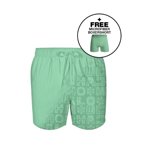 Muchachomalo Water React green swimshort