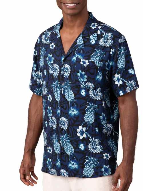 Muchachomalo Solid  navy blue blouse