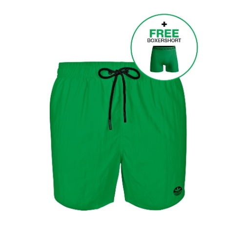 Muchachomalo Solid  green swimshort