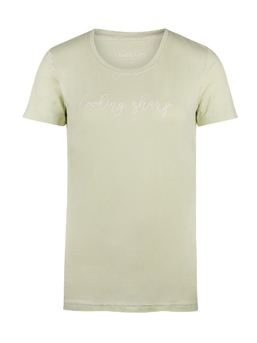 Charlie Choe Fresh Summer Nights green sleep shirt