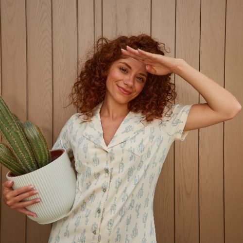 Charlie Choe Fresh Summer Nights green nightdress