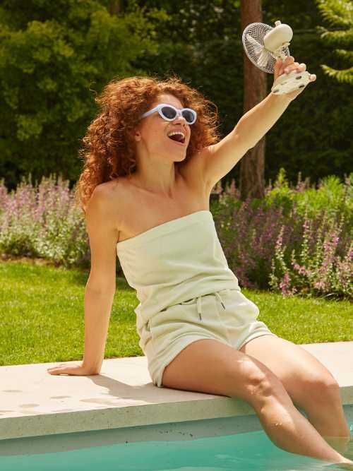 Charlie Choe Fresh Summer Nights green jumpsuit