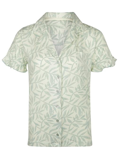Charlie Choe Fresh Summer Nights green pyjama shirt