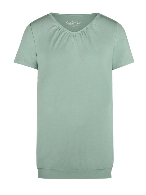 Charlie Choe Fresh Summer Nights green sleep shirt