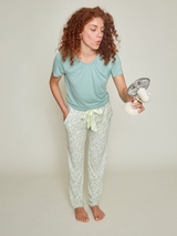 Charlie Choe Fresh Summer Nights green pyjama pant