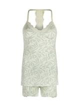 Charlie Choe Fresh Summer Nights green shortama