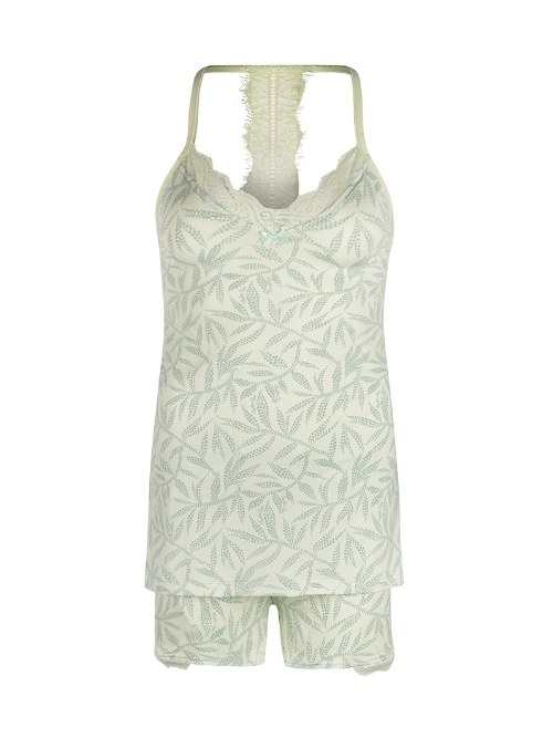 Charlie Choe Fresh Summer Nights green shortama