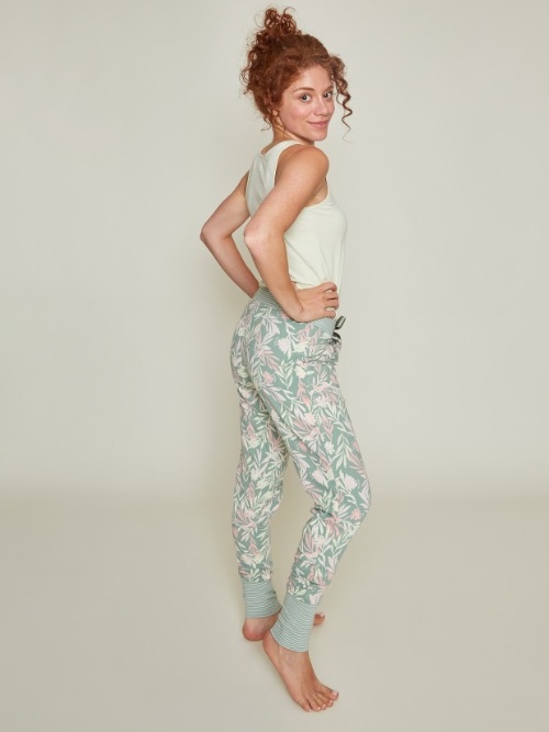 Charlie Choe Fresh Summer Nights green pyjama pant