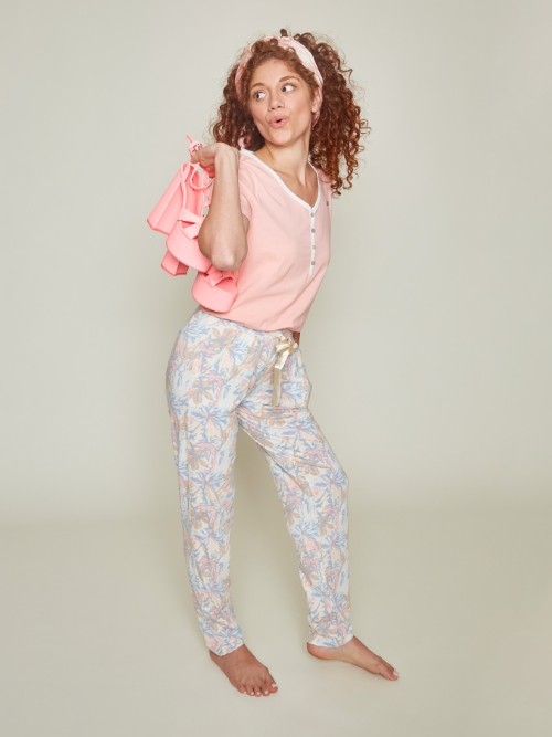 Charlie Choe Fresh Summer Nights pink sleep shirt