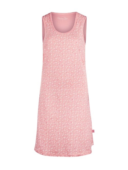 Charlie Choe Fresh Summer Nights pink nightdress