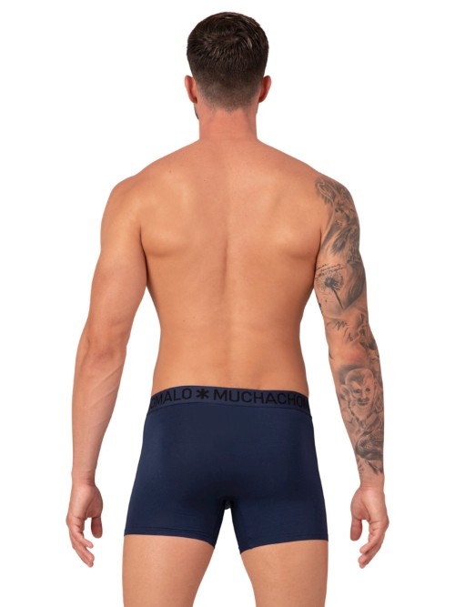 Muchachomalo Bamboo navy blue bamboo boxer short