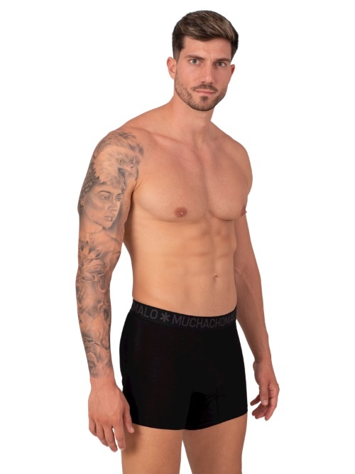 Muchachomalo Bamboo black bamboo boxer short