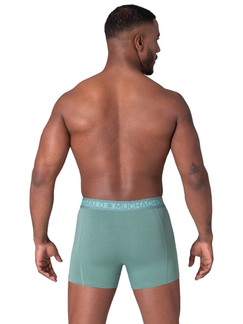 Muchachomalo Solid  orange boxer short