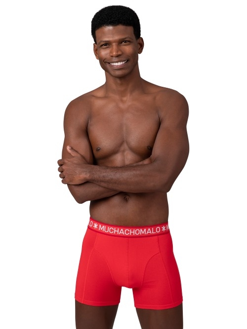 Muchachomalo Solid  blue/pink boxer short