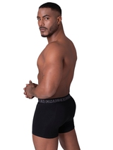 Muchachomalo Solid  black/blue boxer short