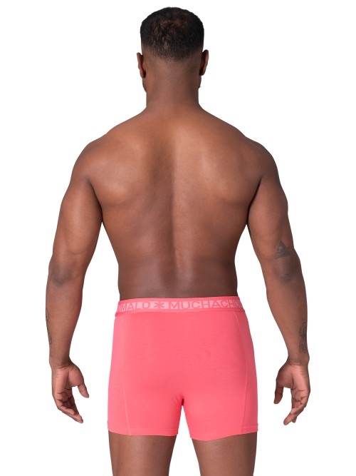 Muchachomalo Solid  green/pink boxer short