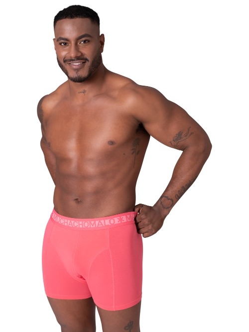 Muchachomalo Solid  green/pink boxer short