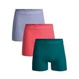 Muchachomalo Solid  green/pink boxer short