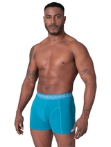 Muchachomalo Solid  black/blue boxer short