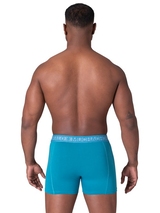 Muchachomalo Solid  black/blue boxer short