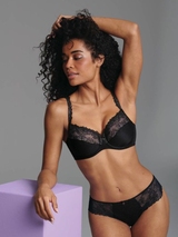 Rosa Faia Eloise black non-padded bra