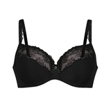 Rosa Faia Eloise black non-padded bra
