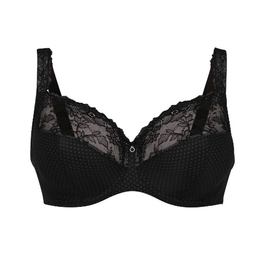 Rosa Faia Eloise black non-padded bra