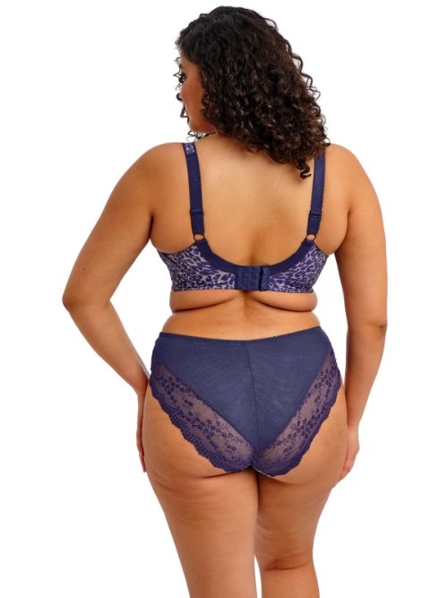 Elomi Lucie navy blue high waist brief