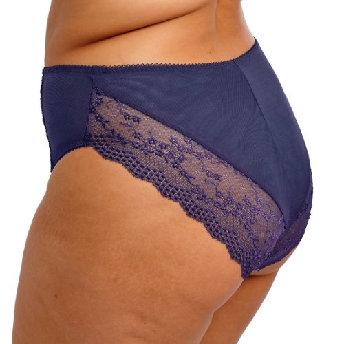Elomi Lucie navy blue high waist brief