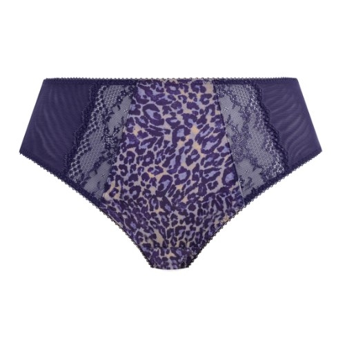 Elomi Lucie navy blue high waist brief