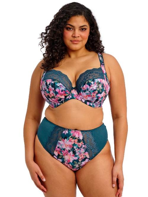 Elomi Lucie blue high waist brief