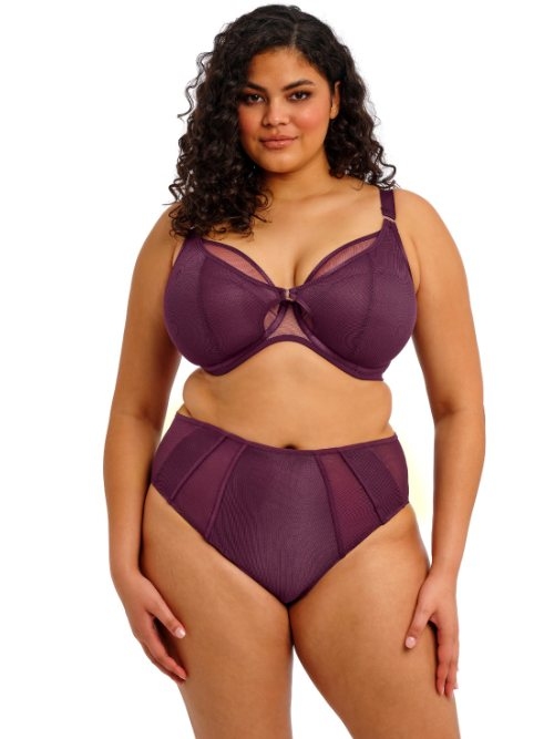 Elomi Kintai purple non-padded bra