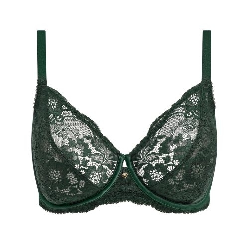 Wacoal Lingerie Natsuki Lace green padded bra