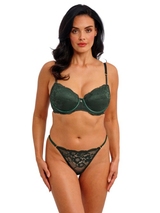 Wacoal Lingerie Natsuki Lace green thong
