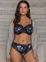 Fantasy Lingerie Lucia navy blue padded bra