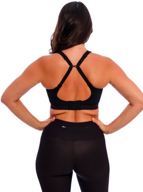 Fantasy Lingerie Elevate black sport bra